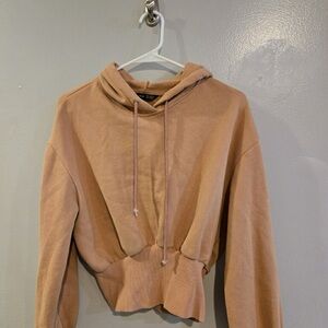 Women's Tan Hoodie